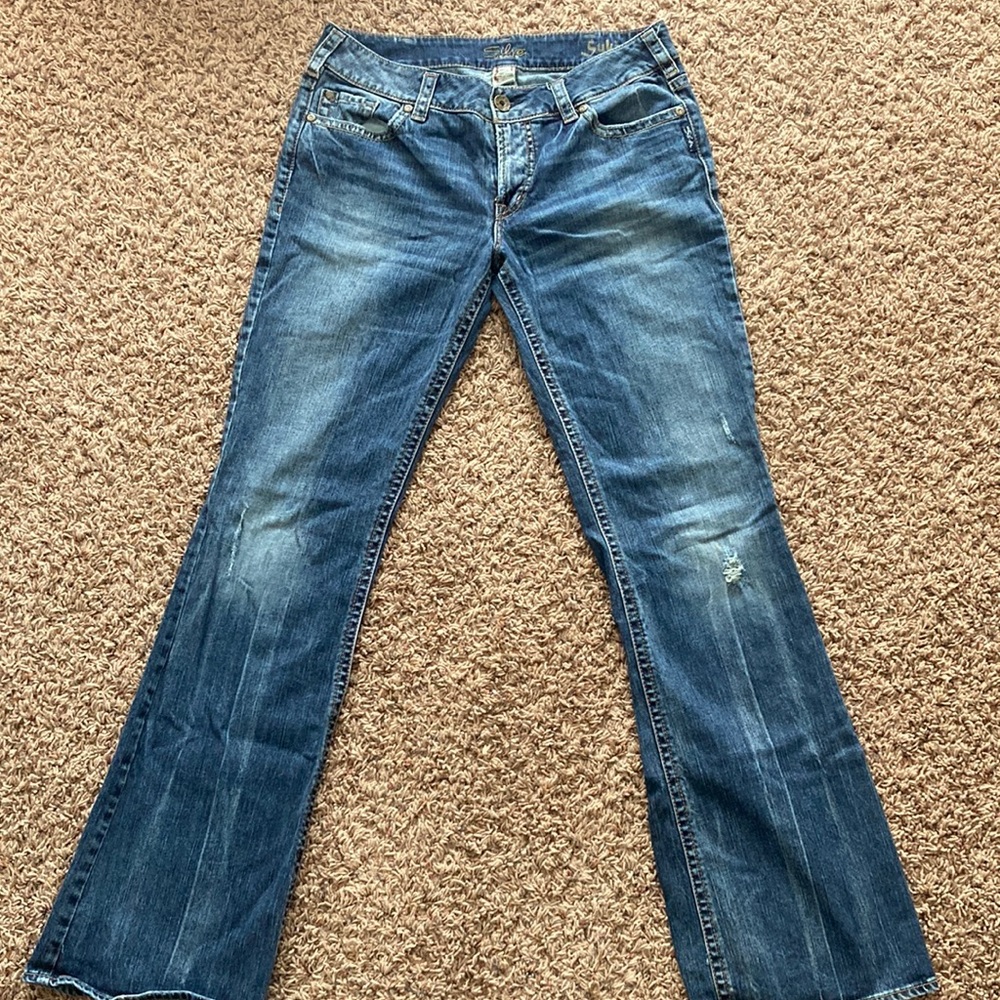 Silver Suki Bootcut. 32x35